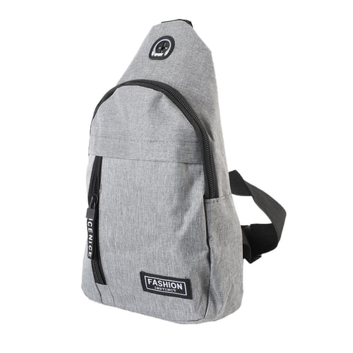 شنطة كتف FASHION INSTINCT قماش بحزام - عملية وأنيق...