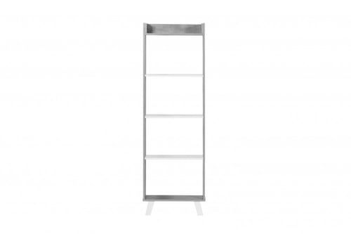 وحدة تخزين 5 رفوف خشب ماليزي متعددة الإستخدام - رم...