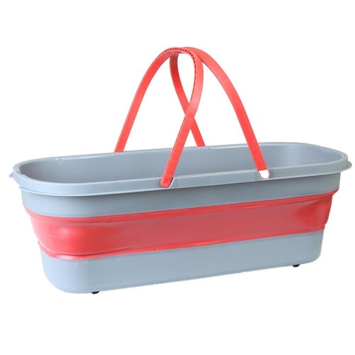 دلو ماء محمول قابل للطي