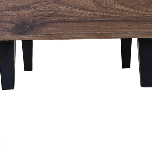 طاولة قهوة - لون بني