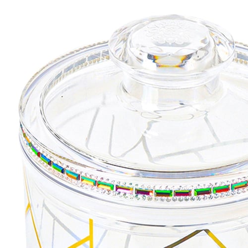 برطمان طعام شفاف بغطاء من الاكريليك