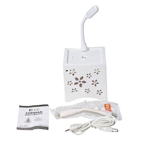 دي ال سي فواحة منقي هواء أبيض-J-04-01