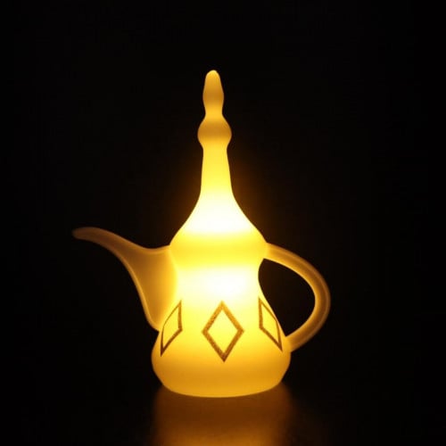 إضاءة مجسم الدله لون أبيض -A-04-02