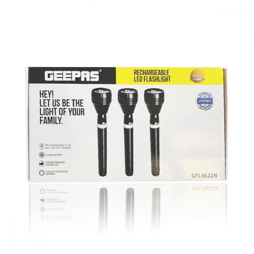 كشاف يدوي كهربائي 3*1 من جيباس 400 ملي أمبير -I-03...