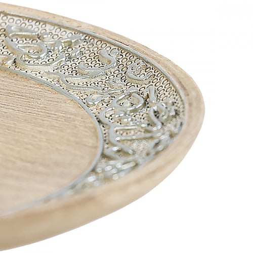 صحن تقديم حلويات مزخرف بقاعدة-L-04-01