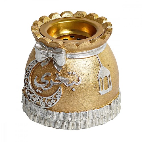 مباخر بولي رمضانية مزينة بعبارة تبخري-L-04-01