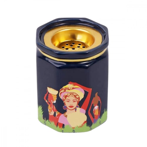 مبخرة سيراميك لون كحلي-A-04-01