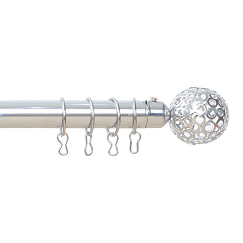 عمود ستارة أنيق لون فضي