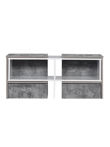 طاوله تلفزيون خشب مع أدراج متحركة 160 سم - لون رما...