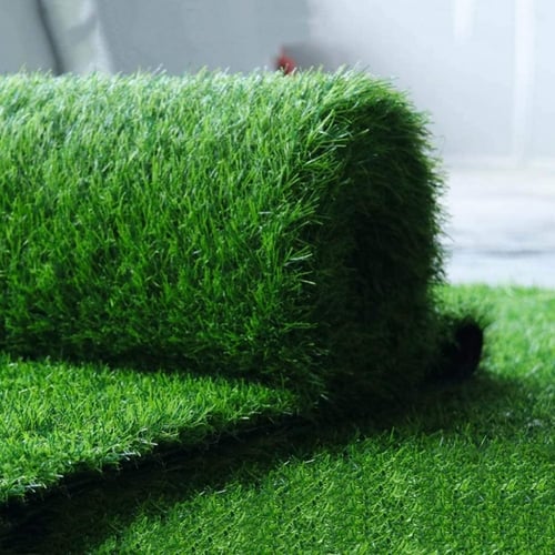 رول للعشب الصناعي أخضر 15ملم مقاس 15*2 م