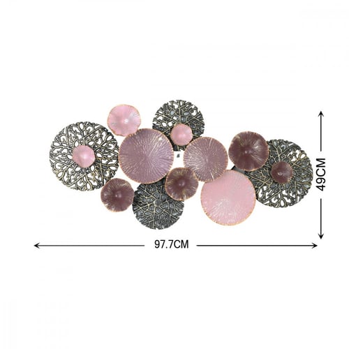 ديكور زينة حائط بتصميم أشكال هندسية جميلة