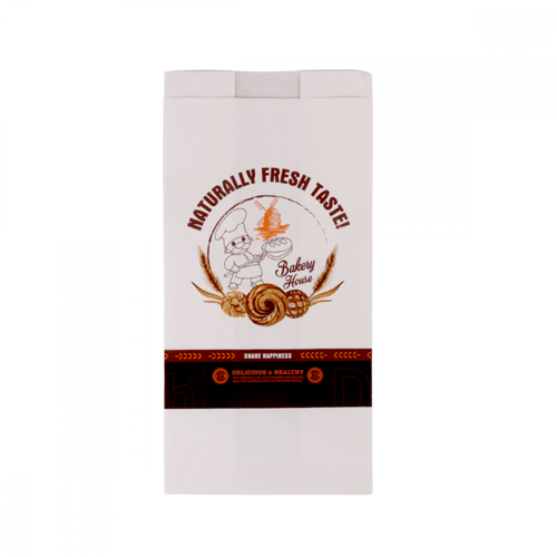 أكياس كرتونية للمخبوزات 12 قطعة أبيض B_08_3