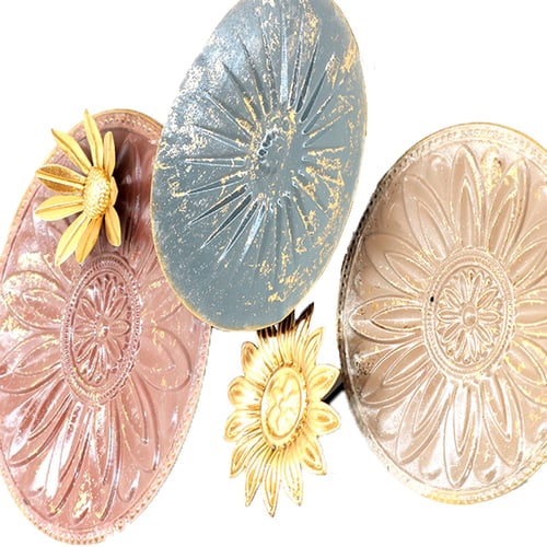 ديكورات جداريه دوائر ملونة