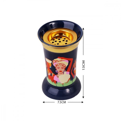 مبخرة سيراميك دائري لون كحلي A0102