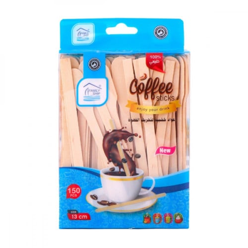 اعواد خشبيه لتحريك الشاي - N-01-02