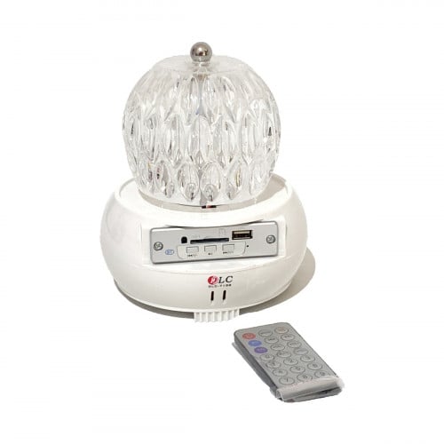 دي إل سي لمبه كرة بإضاءة ملونة وصوت قوة 3واط-G-03-...