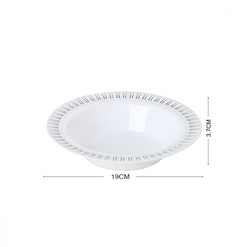 صحون تقديم عميقة بنقوش 5 حبة G_01_3