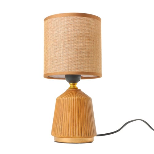 أباجورة فخمة كلاسيكية فاخرة بني