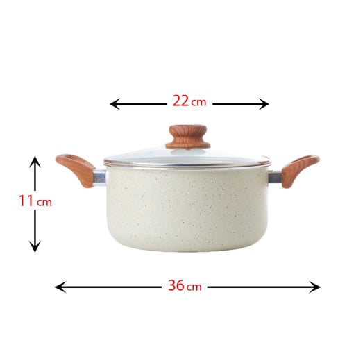 قدر عميق جرانيت 22 سم