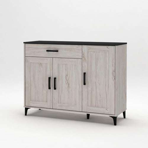 طقم اثاث مودرن - طاولة تلفزيون 180 سم ودولاب بوفية...