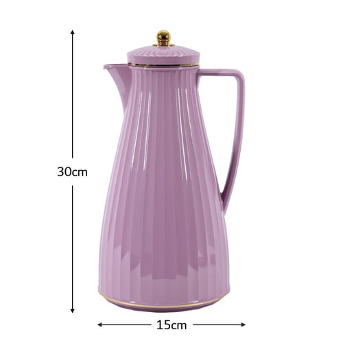 ثلاجة قهوة وشاي فلورا السيف 1.2 لتر , موف