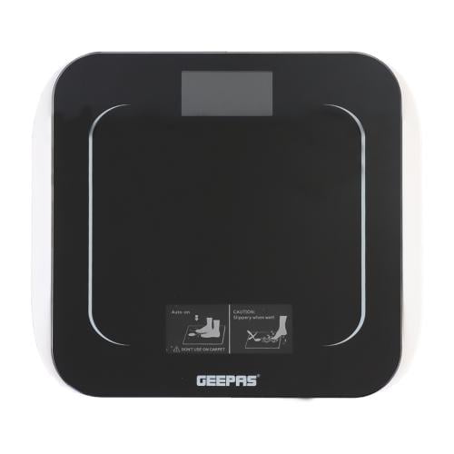 ميزان رقمي جيباس مع شاشة LCD لقياس الوزن حتى 180 ك...