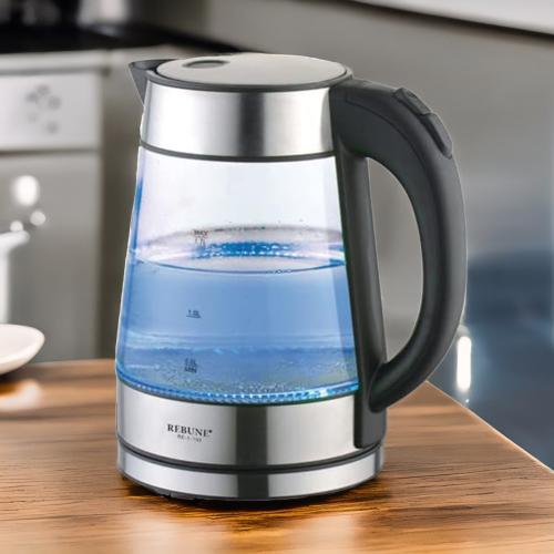 غلاية مياة زجاجية ريبون 1.7 لتر 2200 واط