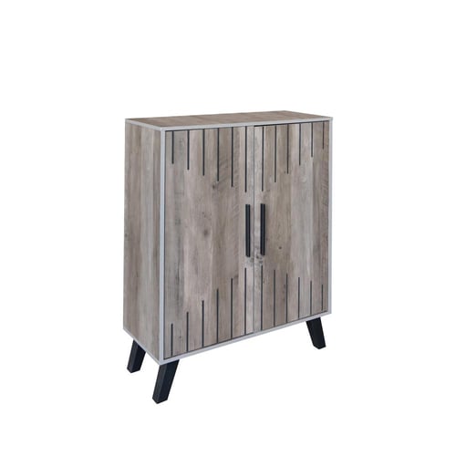 خزانة أحذية مودرن 4 أدوار – خشب ماليزي باللونين ال...