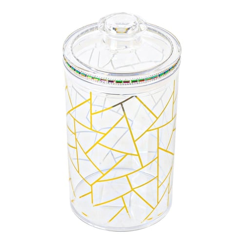 برطمان طعام شفاف بغطاء من الاكريليك