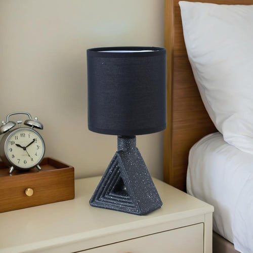 أباجورة غرف نوم عصرية بإضاءة خافتة