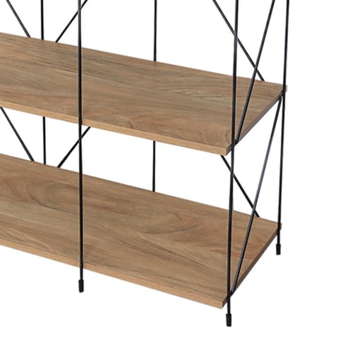 رف مدخل خشب ماليزي 5 مستويات ديكور مداخل مودرن لون...