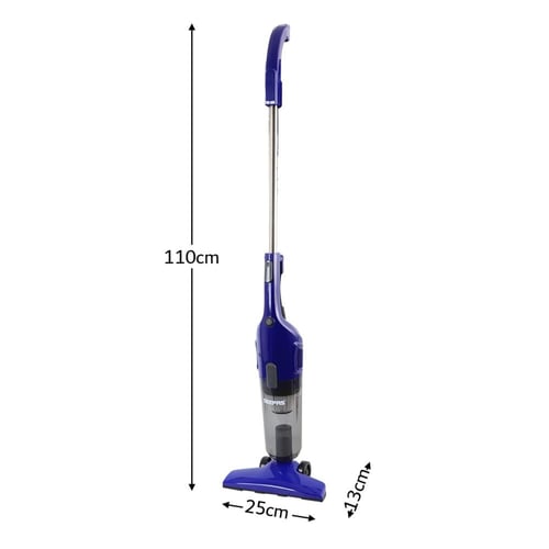 مكنسة كهربائية محمولة جيباس 600 واط 1.2 لتر - ازرق