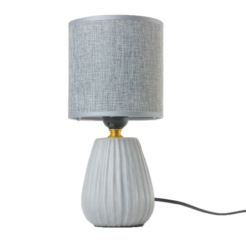 اباجورة كلاسيك أنيقة رصاصي