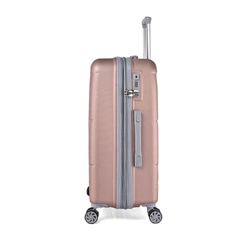 طقم حقائب سفر تراك بعجلات 4 قطع مع شنطة مكياج - ال...