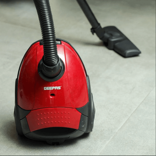 مكنسة جيباس الكهربائية 1.5 لتر بقوة 2200 وات أحمر...