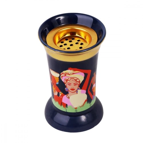 مبخرة سيراميك دائري لون كحلي A0102