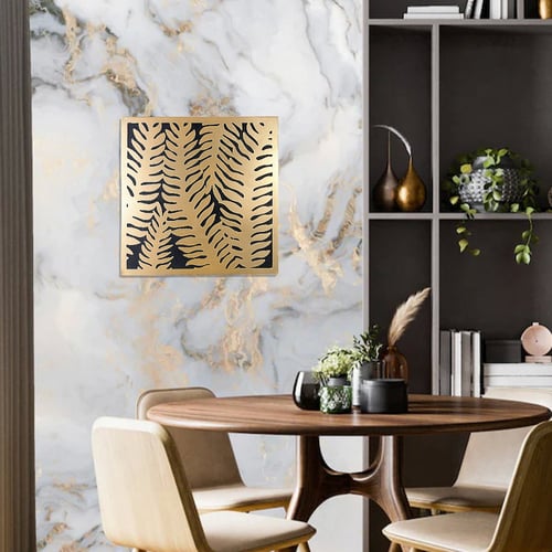 لوحة ذهبية للحائط مودرن معدن - Y-A-01