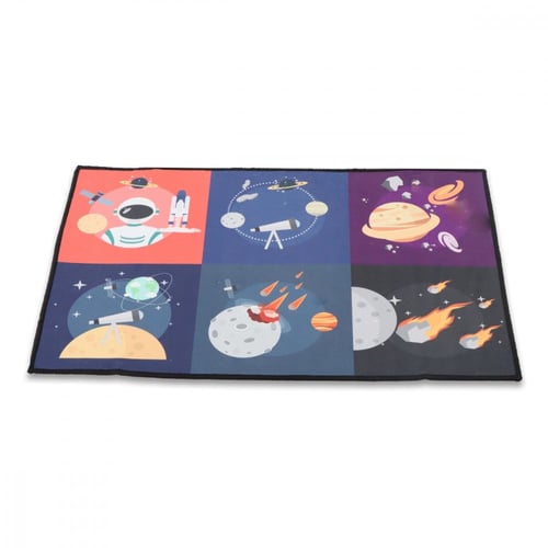 سجادة اطفال بتصميم فضاء مقاس 80*50 سم