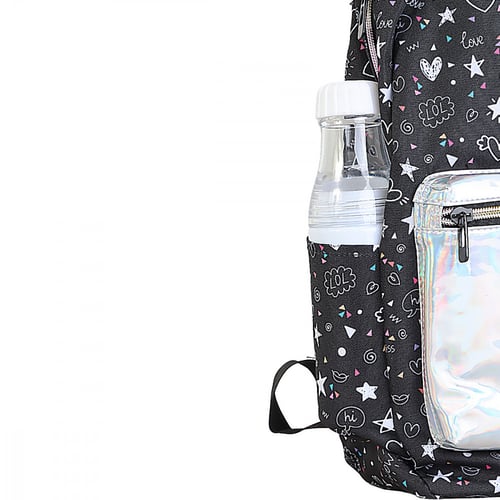 شنطة ظهر ماركة تولي بطبعة رسومات