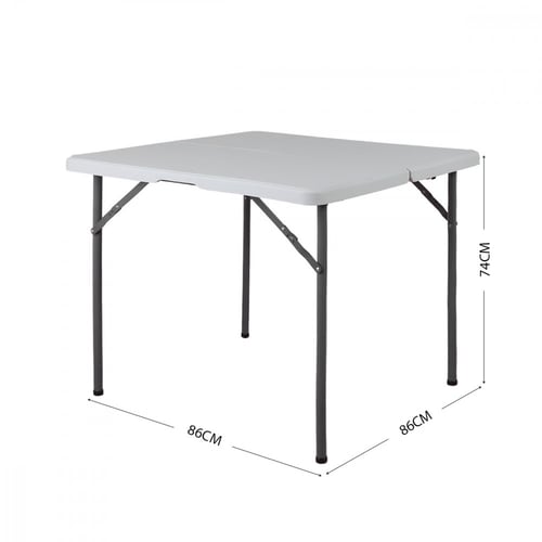 طاولة رحلات قابلة للطي ابيض