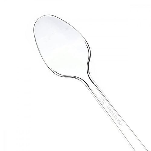 ملاعق اكل شفاف 160 حبة