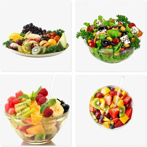 ملاعق بلاستيك شفاف 112 حبة