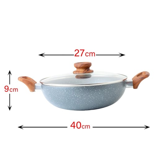مقلاة عميقة بغطاء زجاجي A-05-4