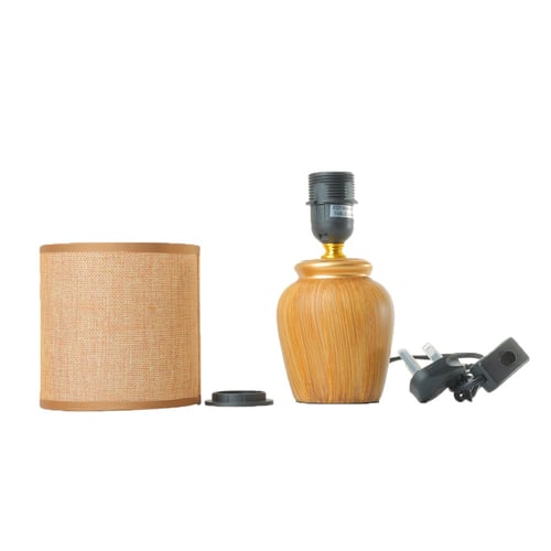 اباجورة إضاءة ديكور للمنزل بني