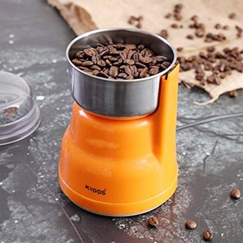 مطحنة قهوة وبهارات كروس 200 واط / برتقالي-H-03-02