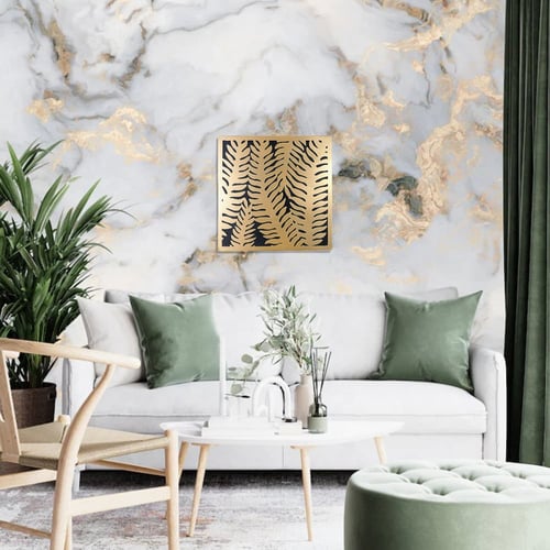 لوحة ذهبية للحائط مودرن معدن - Y-A-01