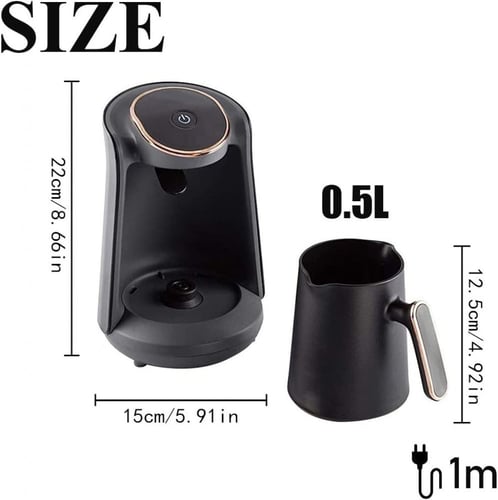 دي ال سي - ماكينة صنع القهوة التركية 500 مل -I-03-...