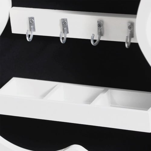 خزاة اكسسوار مع مرآة على شكل جيتار ابيض