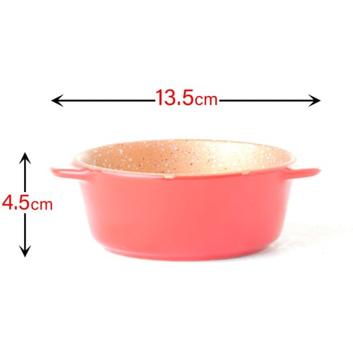 صحن سيراميك دائري للفرن