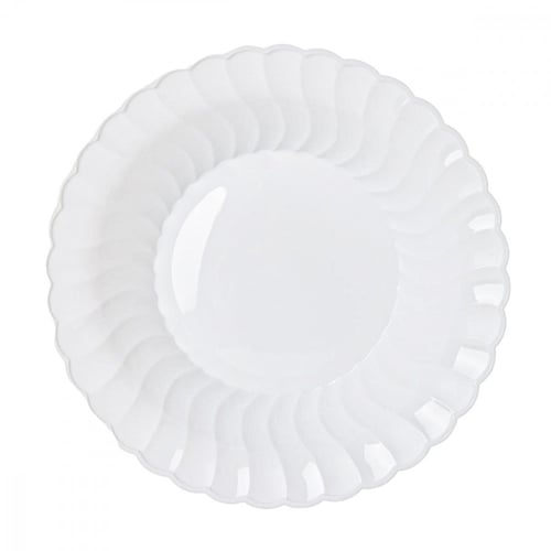 صحون تقديم عميقة 8 حبة لون أبيض-K-01-03